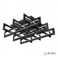 люстры потолочный светодиодный светильник iledex stalker 9082-800*800-x 192w bk, доставка по Казахстану 