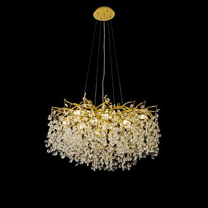 подвесная люстра ilamp savage 8006-d800 gd, доставка по Казахстану 