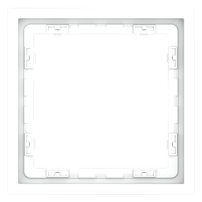 Рамка пластиковая VOLTUM S70 на 1 пост, (белый матовый) VLS100102 