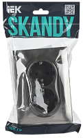 SKANDY Роз. 2-я с з/к/ш 16А в сб. SK-R07N никель IEK 