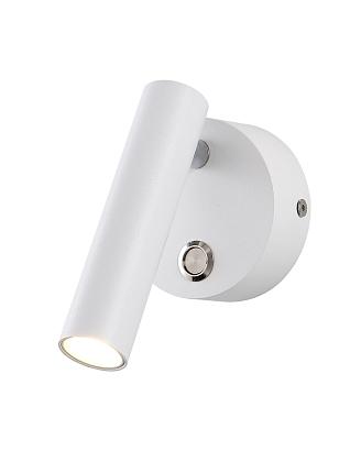 С 1 плафоном на стену Бра Crystal Lux CLT 211W WH Crystal Lux 1400/478, доставка по Казахстану 