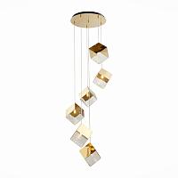 подвесная люстра st luce riello sl1182.203.06, доставка по Казахстану 