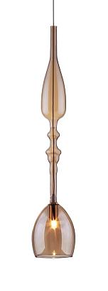 светильник подвесной crystal lux lux new sp1 c amber crystal lux 2263/211, доставка по Казахстану 
