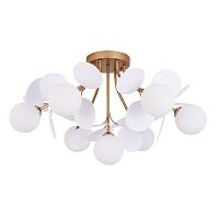 люстры потолочный светильник arte lamp peacock a1369pl-7sg, доставка по Казахстану 