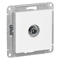 ATLASDESIGN TV РОЗЕТКА оконечная 1DB, механизм, БЕЛЫЙ 