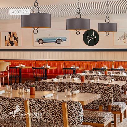 люстры подвесная люстра ferrous 4007-2p, доставка по Казахстану 