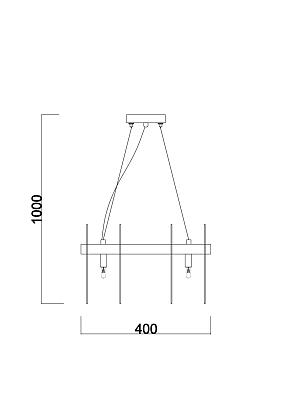 люстры люстра freya fr5141pl-08bs2, доставка по Казахстану 