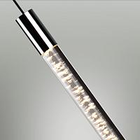 4370/5l hightech odl23 107 хром полированный/акрил с пузырьками подвесной св-к ip20 led 5w 200лм 3000k sparky, доставка по Казахстану 
