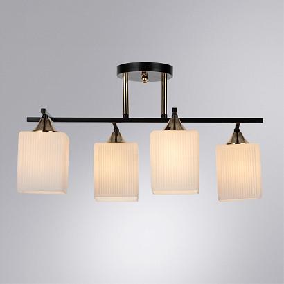 люстры потолочная люстра arte lamp merope a4071pl-4bk, доставка по Казахстану 