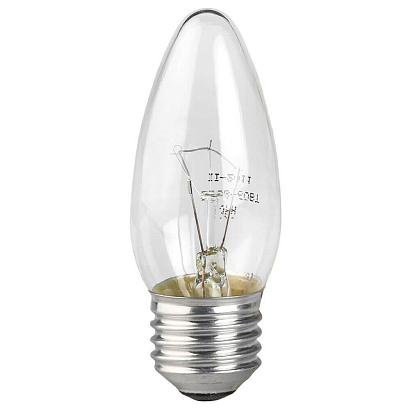 Лампа накаливания ЭРА E27 60W 2700K прозрачная ДС 60-230-E27-CL Б0039130 купить в Алматы svet.kz
