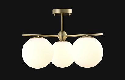 купить Люстра Crystal Lux Люстра FELIZ SP-PL3 BRONZE/WHITE Crystal Lux 0611/303 в Алматы, svet.kz, доставка по Казахстану 