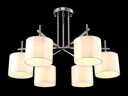 купить Люстра Crystal Lux SERGIO PL6 NICKEL Crystal Lux 2900/306 в Алматы, svet.kz, доставка по Казахстану 