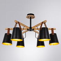 Дополнительная картинка Светильник потолочный Arte Lamp THOMAS A7032PL-6BK