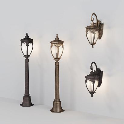 Ландшафтный светильник Maytoni Fleur O414FL-01BZ1