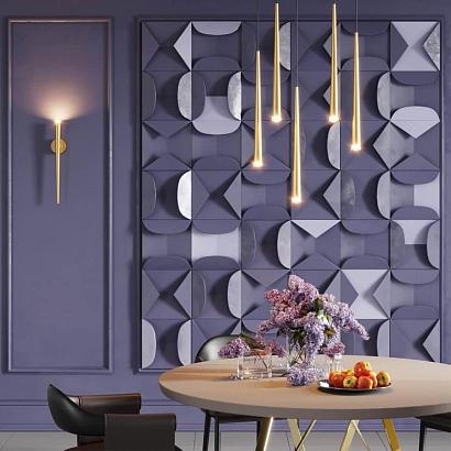 4352/5l midcent odl23 223 античная бронза/металл подвесной св-к ip20 led 5w 602лм 3000k frida, доставка по Казахстану 