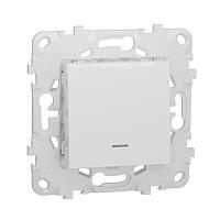 Переключатель одноклавишный Schneider Electric Unica New NU520318N 