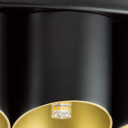 люстры 720407 (mx2095/40a) люстра siena 40х40w g9 черный/золото (в комплекте), доставка по Казахстану 