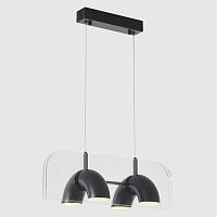 светильник подвесной crystal lux element sp24w led black crystal lux 4020/224, доставка по Казахстану 