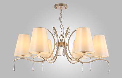 люстры люстра crystal lux renata sp6 gold crystal lux 3591/306, доставка по Казахстану 