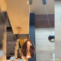 светильник подвесной crystal lux gaudi sp4w led copper crystal lux 1882/204, доставка по Казахстану 