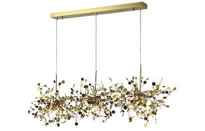 светильник подвесной crystal lux garden sp3х3 l1200 gold crystal lux 1860/209, доставка по Казахстану 