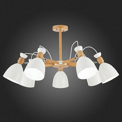 купить Потолочная люстра Evoluce Balcamo SLE103802-07 в Алматы, svet.kz, доставка по Казахстану 