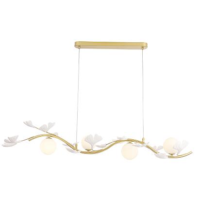 светильник подвесной crystal lux colibri sp4 gold crystal lux 0141/204, доставка по Казахстану 