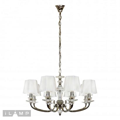 люстры подвесная люстра ilamp holywood p9399-8 nic, доставка по Казахстану 