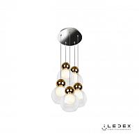 подвесная светодиодная люстра iledex blossom c4476-5r gl, доставка по Казахстану 