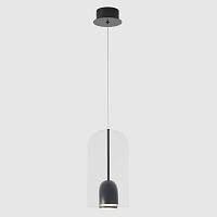 светильник подвесной crystal lux element sp12w led black crystal lux 4020/212, доставка по Казахстану 