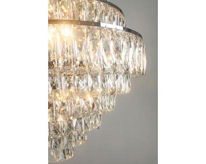 newport 10120 10125+15/c , люстра, chrome clear crystal d60*h78 cm e14 20*60w, доставка по Казахстану 