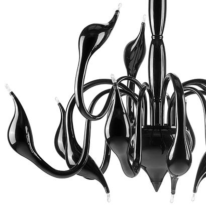 Потолочные Потолочная люстра Lightstar Cigno Collo Bk 751027, доставка по Казахстану 