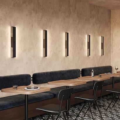 Декоративные настенные Настенный светильник (бра) Maytoni MOD492WL-L12BK Bracket, доставка по Казахстану 