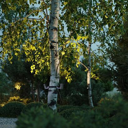6648/6WA Odeon Light NATURE Фасадный поворотный светильник на 360°