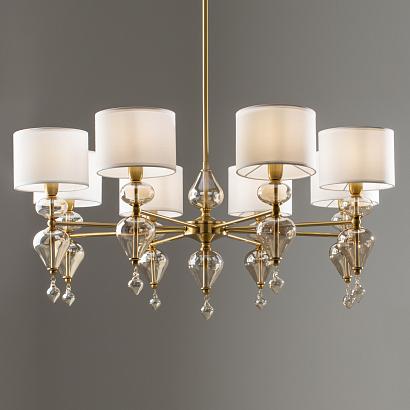 купить Потолочный светильник Freya FR5369CL-08BS в Алматы, svet.kz, доставка по Казахстану 