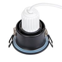 Точечный встраиваемый светильник Arte Lamp HELM MINI A2859PL-1BK, доставка по Казахстану 
