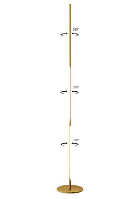 Торшер Crystal Lux LARGO PT25W GOLD Crystal Lux 0781/625 купить в Алматы svet.kz