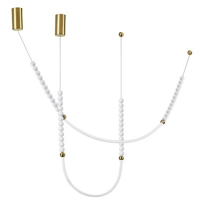Подвесные 6639/24CL HIGHTECH ODL24 Потолочный светильник (в комплекте 2 нити) MONELLA, доставка по Казахстану 