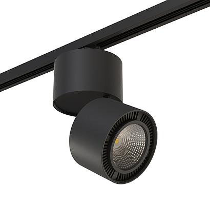 A1T213817 Светильник  FORTE MURO LED 15W 1400LM 30G ЧЕРНЫЙ 3000K (592061+213817) купить в Алматы svet.kz