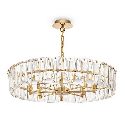 подвесная люстра maytoni puntes mod043pl-08g, доставка по Казахстану 