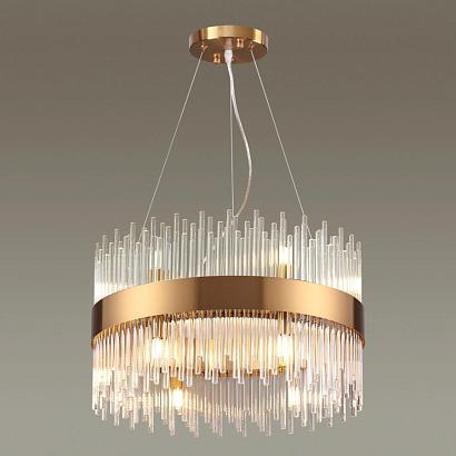 подвесная люстра odeon light hall focco 4722/12, доставка по Казахстану 