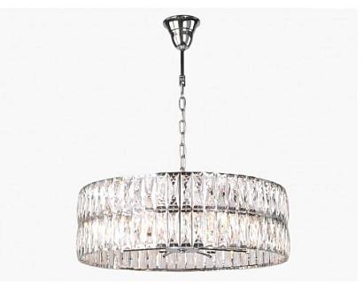 newport 10120 10125+3/c new , люстра, chrome clear crystal d63*h20/120 cm e14 8*60w, доставка по Казахстану 