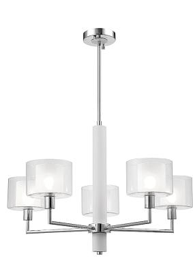 люстры crystal lux maestro sp-pl5 chrome crystal lux 2291/305, доставка по Казахстану 