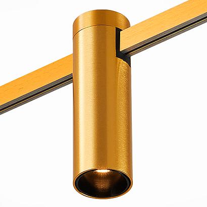 ST810.206.05 Магнитный трековый светильник FARM Золотистый LED 1*5W 3000K 230Lm Ra90 60 IP20 D35xH112 180-240V купить в Алматы svet.kz