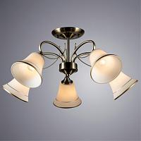 Дополнительная картинка Потолочная люстра Arte Lamp Blossom A2709PL-5AB
