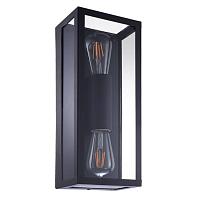 Уличный настенный светильник Arte Lamp Belfast A4569AL-2BK светильники