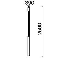 Дополнительная картинка Садово-парковый светильник Outdoor O427FL-L30GF3K