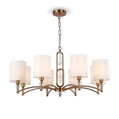 люстры подвесная люстра freya fr1007pl-08bs, доставка по Казахстану 