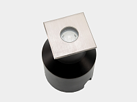 Светильник светодиодный DL-2055S1-4-RGBWW-24, серия , Серебро + черн., 4Вт, IP67, RGB + тепл. бел/GB + 3000/