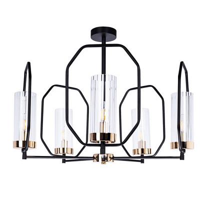 подвесная люстра arte lamp celaeno a7004pl-5bk, доставка по Казахстану 